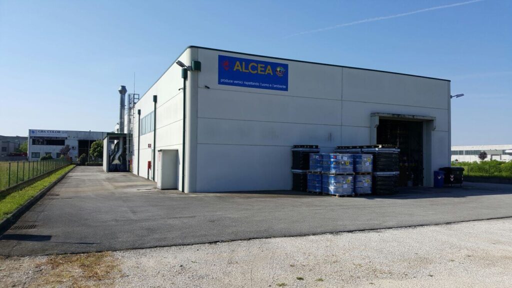 overview of ALCEA commercial office in Meduna, Italy