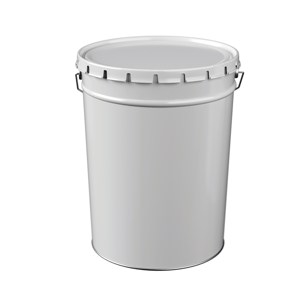 Paint bucket with winged lid