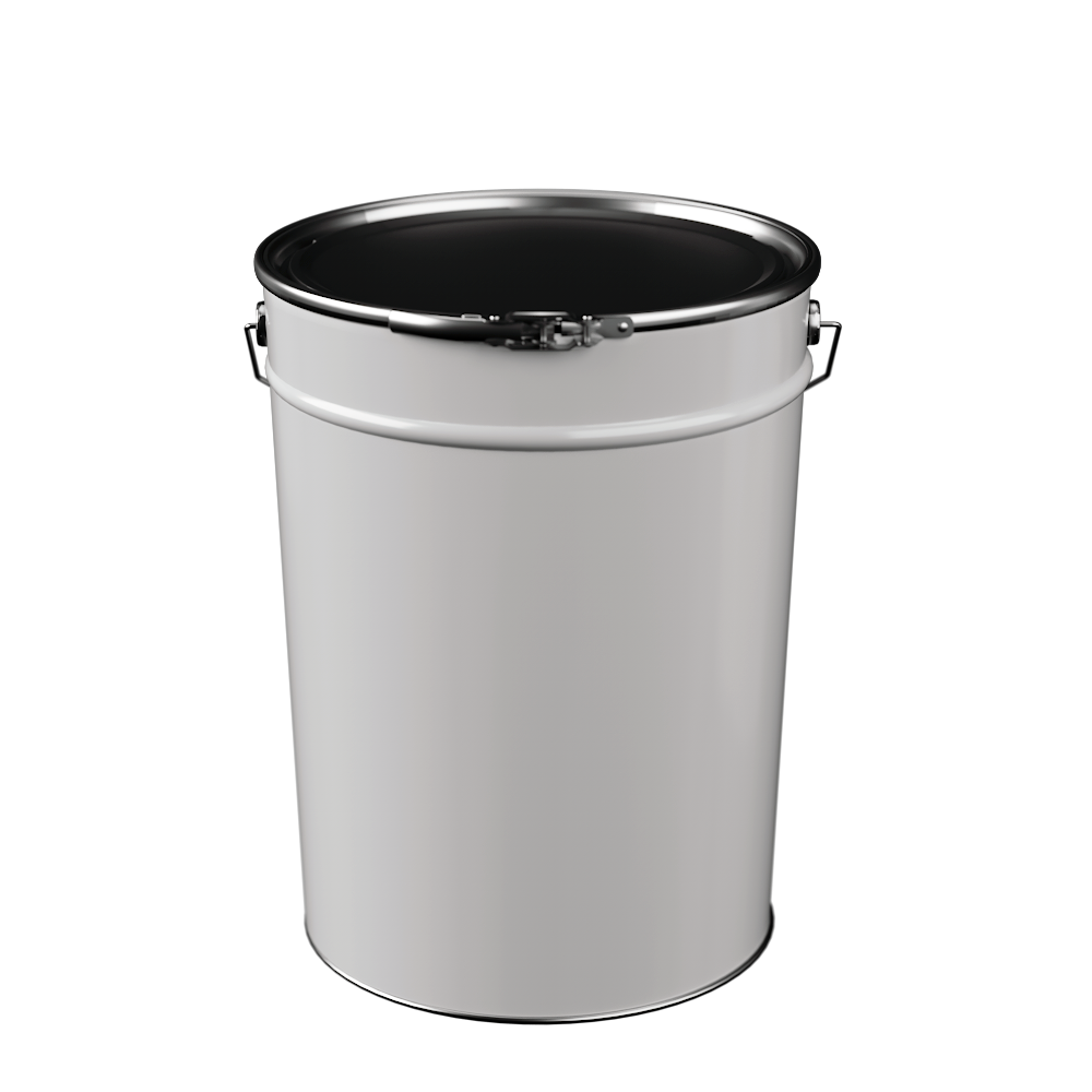 Paint bucket with tie