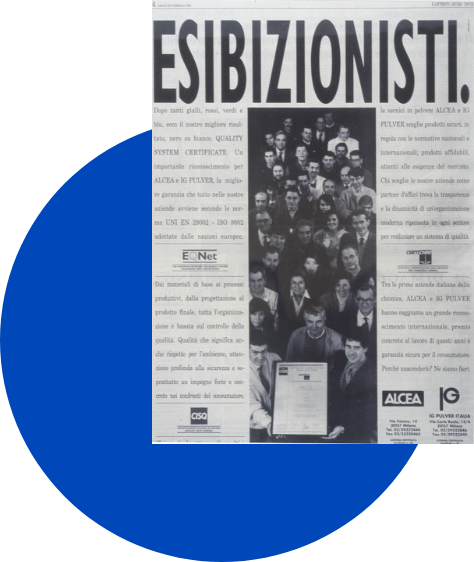 Articolo di giornale in cui riportata notizia cessione controllo CITVER negli anni 90